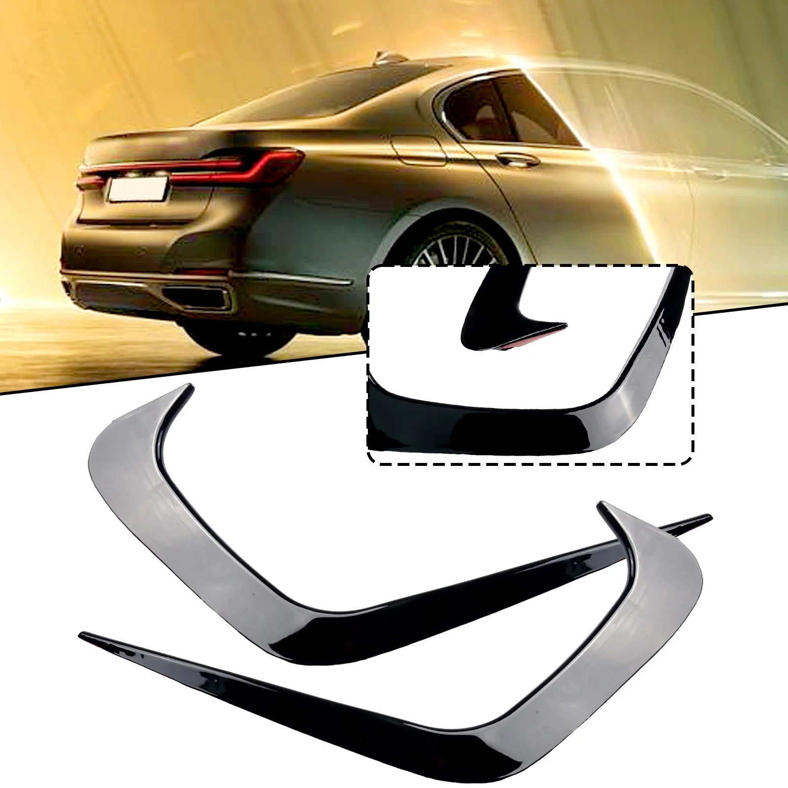 Rear Bumper Spoiler Premium Carbon Look Rear Bumper Splitter Spoiler for BMW G20 G28 2019+ Upgrade Your Car's Look!
Rear Bumper Spoiler Premium Carbon Look Rear Bumper Splitter Spoiler for BMW G20 G28 2019+ Upgrade Your Car's Look!