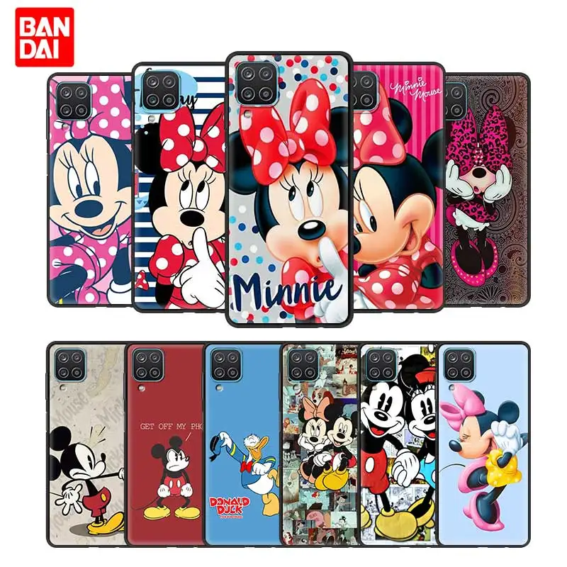 Cartoon Disney Minnie Case for Samsung Galaxy A12 A02 A02s A21s A22 A32 A51 A52 A72 4G 5G Silicone Black Funda Cover Capinha
Cartoon Disney Minnie Case for Samsung Galaxy A12 A02 A02s A21s A22 A32 A51 A52 A72 4G 5G Silicone Black Funda Cover Capinha
