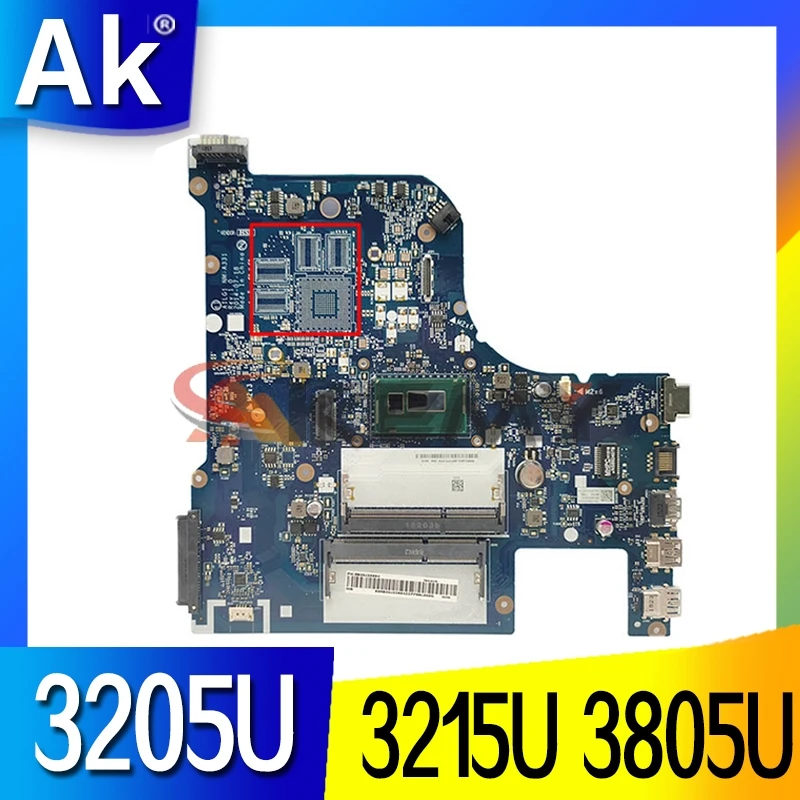 Akemy NM-A331 laptop mainboard for Lenovo B70-80 G70-80 Z70-80 Z70-70 G70-70 B70-70 notebook motherboard with 3205U 3215U 3805U
Akemy NM-A331 laptop mainboard for Lenovo B70-80 G70-80 Z70-80 Z70-70 G70-70 B70-70 notebook motherboard with 3205U 3215U 3805U