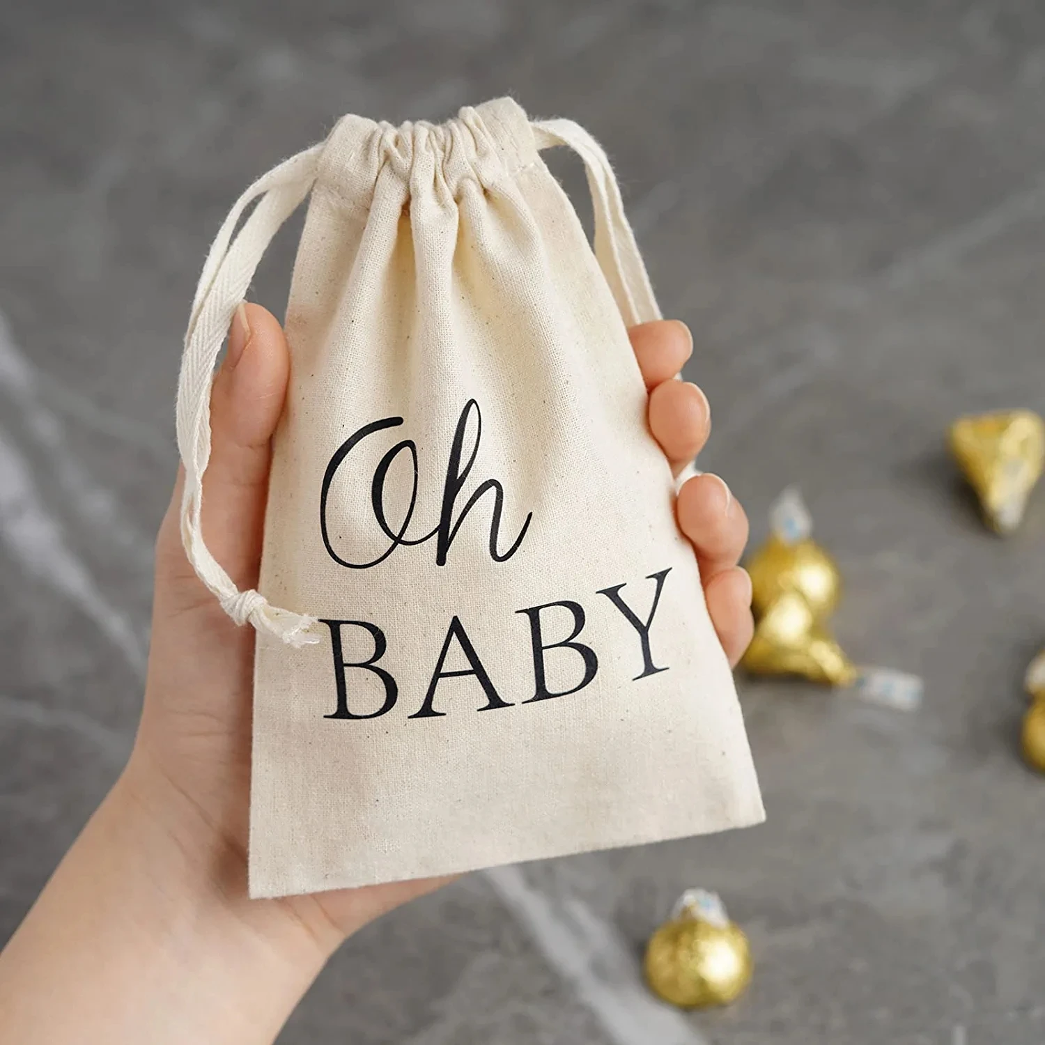 20pcs Cotton Drawstring Bag Cosmetic Gift Packaging Present Wedding Favor Baby Shower Christmas Gift Bags, Jewelry Pouch,oh BABY
20pcs Cotton Drawstring Bag Cosmetic Gift Packaging Present Wedding Favor Baby Shower Christmas Gift Bags, Jewelry Pouch,oh BABY