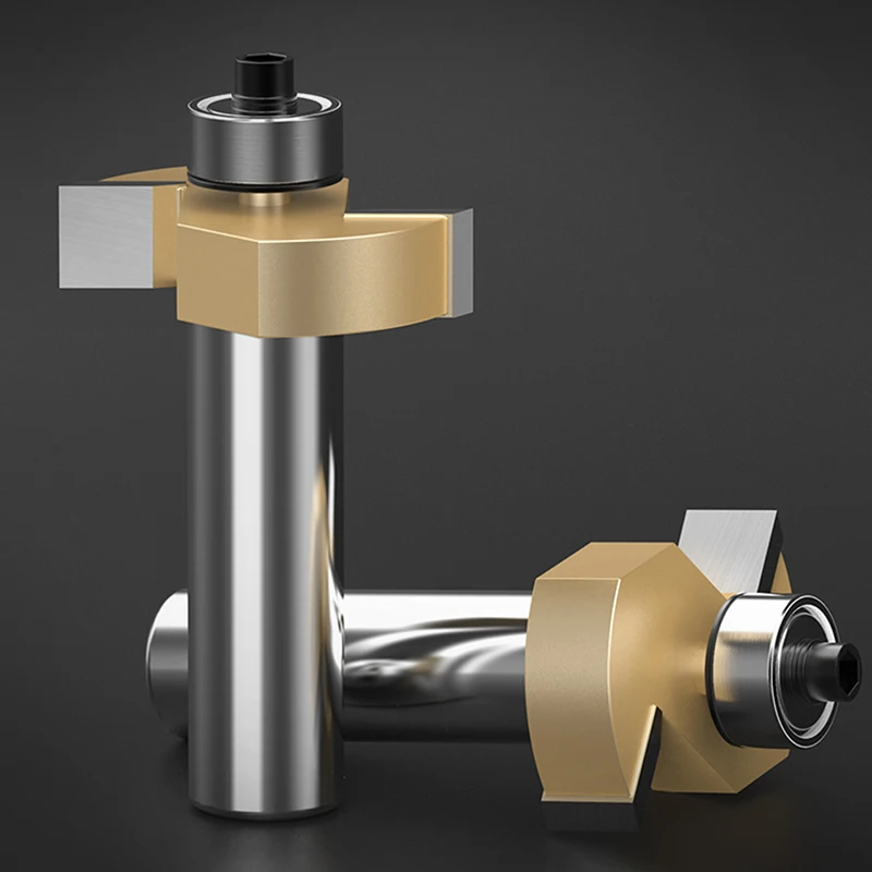 1Pcs T Slot Tenon & Groove Milling Cutter 1/2 1/4 Shank with Bearing End Mill CNC Woodworking Router Bits Tools
1Pcs T Slot Tenon & Groove Milling Cutter 1/2 1/4 Shank with Bearing End Mill CNC Woodworking Router Bits Tools