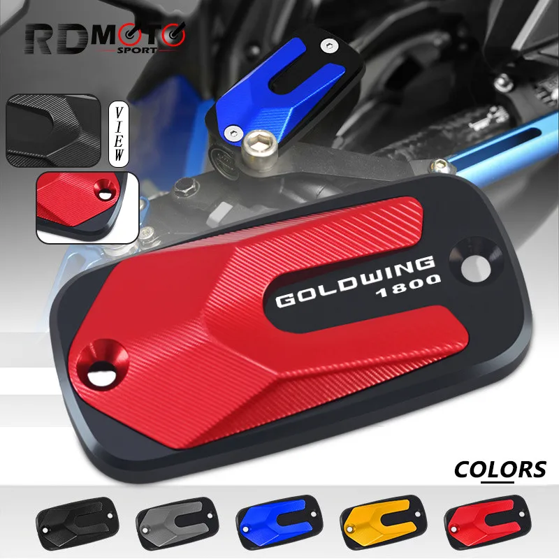 

For HONDA Goldwing 1800 GL1800 2001-2011 2012 Motorcycle Accessories CNC Front Brake Clutch Cylinder Fluid Reservoir Cover Cap