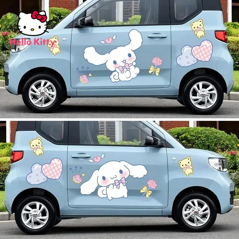 Стикеры Hello Kitty для кузова автомобиля с рисунком больших собак, украшение для капота с медведем, элементы в форме сердца, автомобильные аксес...
Стикеры Hello Kitty для кузова автомобиля с рисунком больших собак, украшение для капота с медведем, элементы в форме сердца, автомобильные аксес...