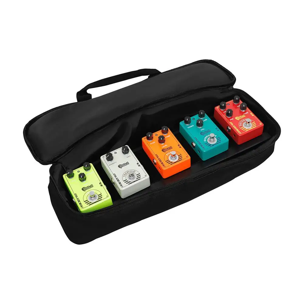 Guitar Pedal Board Portable Effector Fixed Board Bracket Effect Pedalboard With Handbag Magic Sticker Wholesale 46.1x12.6x2.8CM
Guitar Pedal Board Portable Effector Fixed Board Bracket Effect Pedalboard With Handbag Magic Sticker Wholesale 46.1x12.6x2.8CM