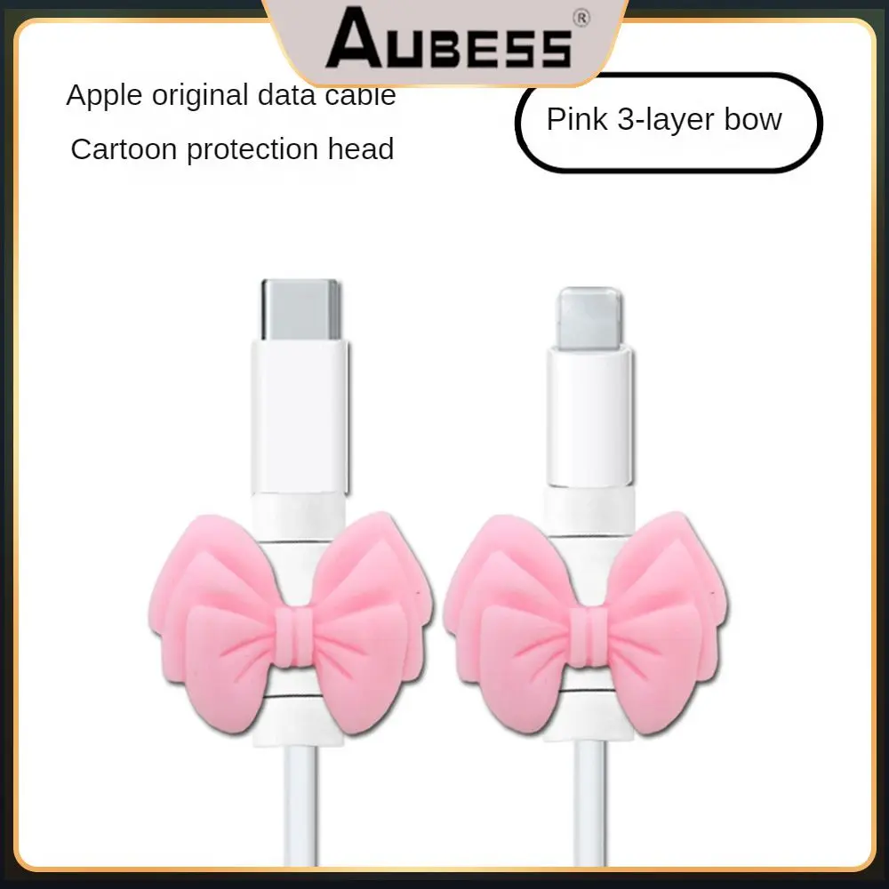 New Data Cable Protection Portable Prevent Breaking Protection Cover Cute Bow Cartoon Charging Cable Accessories 1pc Mini
New Data Cable Protection Portable Prevent Breaking Protection Cover Cute Bow Cartoon Charging Cable Accessories 1pc Mini