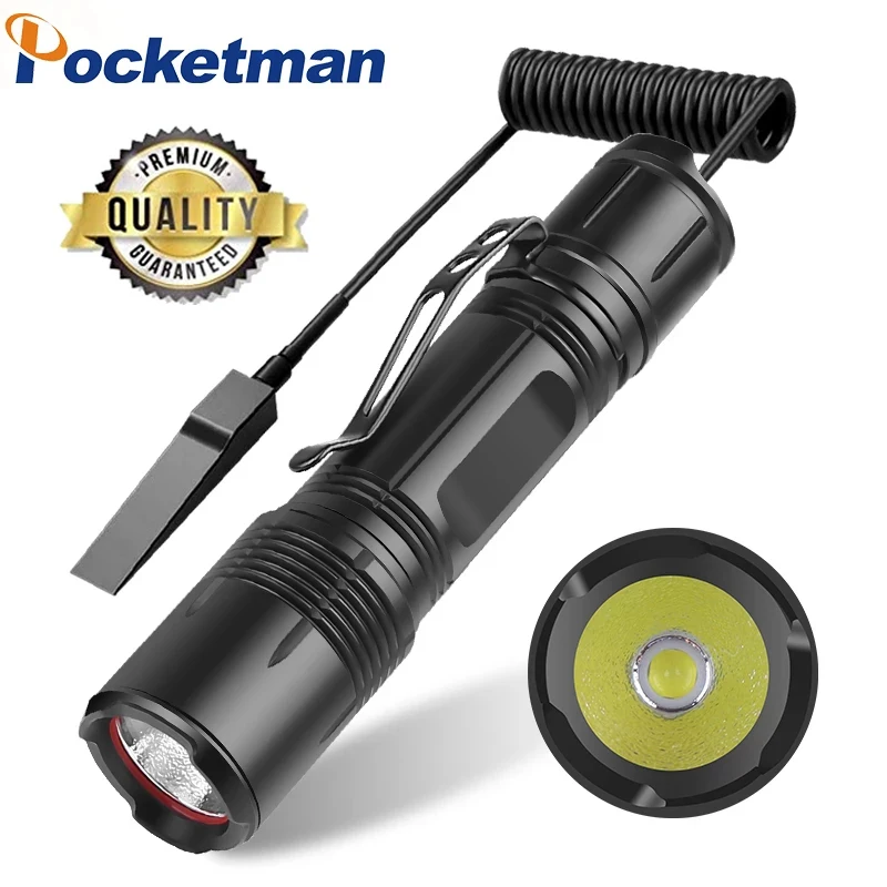 Мощный светодиодный тактический фонарик, 3 режима, USB-зарядка, водонепроницаемый портативный светодиодный фонарик для охоты, кемпинга
Мощный светодиодный тактический фонарик, 3 режима, USB-зарядка, водонепроницаемый портативный светодиодный фонарик для охоты, кемпинга