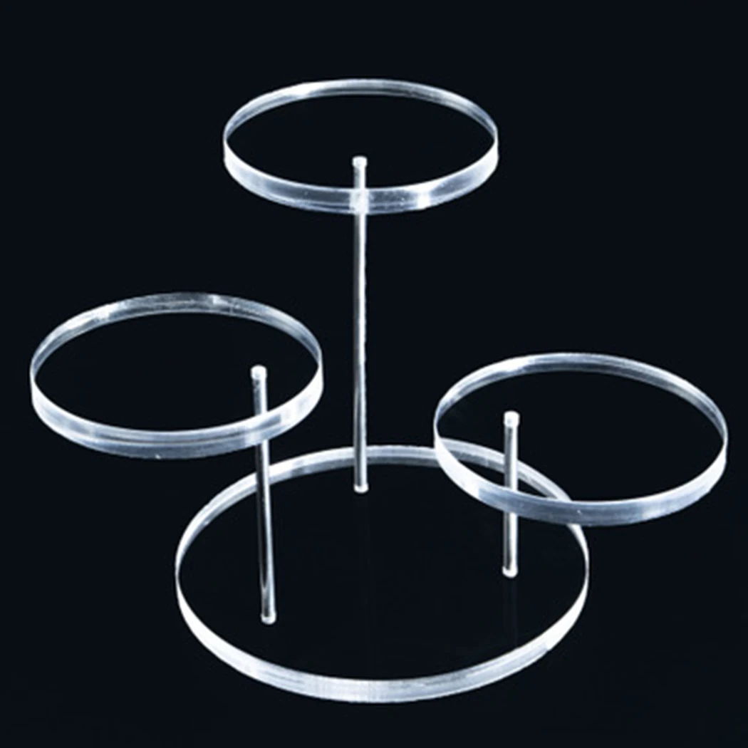 1Pcs 3 Tray Multi-Layer Acrylic Jewelry Necklace Earring Ring Display Stand Pendant Show Rack Watch Storage Organizer Display
1Pcs 3 Tray Multi-Layer Acrylic Jewelry Necklace Earring Ring Display Stand Pendant Show Rack Watch Storage Organizer Display
