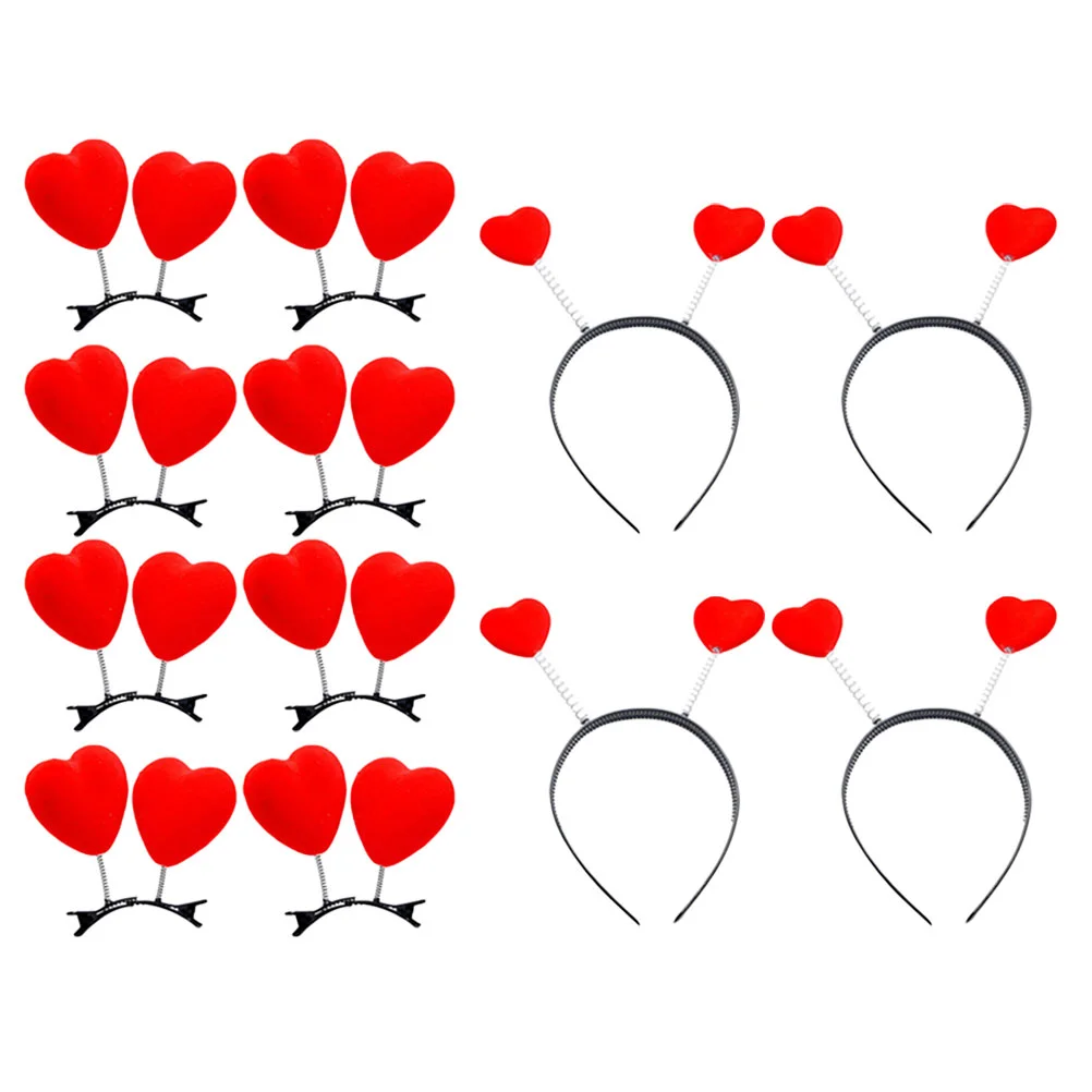 Heart Valentines Headband Hair Day Valentine Clips Love Accessories Women Bopper Cupid Headpiece Boppers Red Head
Heart Valentines Headband Hair Day Valentine Clips Love Accessories Women Bopper Cupid Headpiece Boppers Red Head