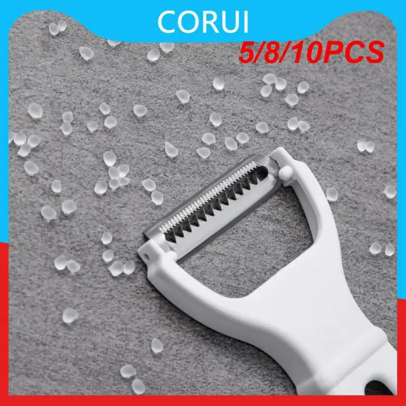 5/8/10PCS Carrot Peeler Saving Space Household Fruit And Vegetable Shredder Multifunctional Thickness Uniform Wire Cutter
5/8/10PCS Carrot Peeler Saving Space Household Fruit And Vegetable Shredder Multifunctional Thickness Uniform Wire Cutter