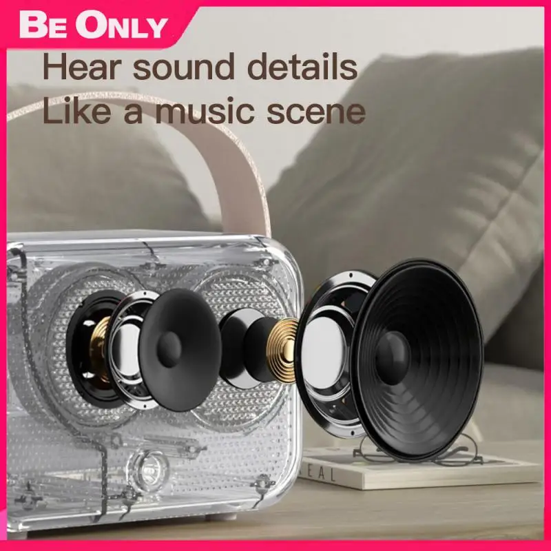 High Sound Quality Wireless Speaker Creative Loudspeaker Box 3d Stereo Surround Clock Audio Display Speaker Portable 
High Sound Quality Wireless Speaker Creative Loudspeaker Box 3d Stereo Surround Clock Audio Display Speaker Portable