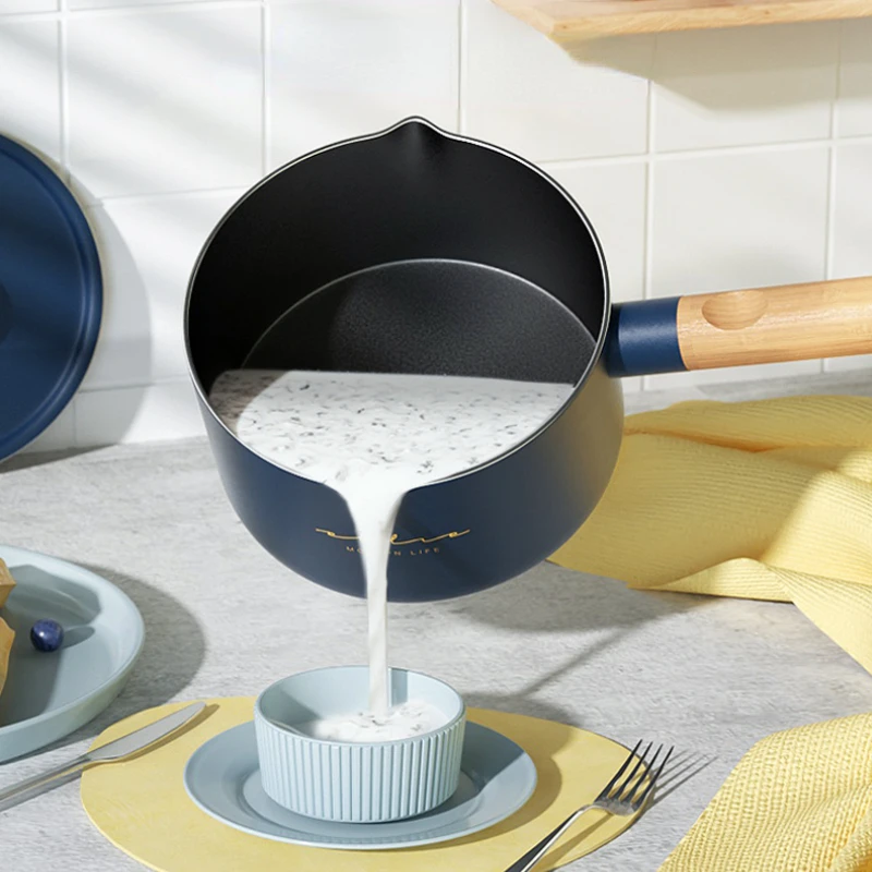 Aluminum Milk Pot Kitchen Gas Stove Induction Cooker Instant Noodle Non Stick Milk Pan Cooking Pot Soup Pot tencere Cookware
Aluminum Milk Pot Kitchen Gas Stove Induction Cooker Instant Noodle Non Stick Milk Pan Cooking Pot Soup Pot tencere Cookware