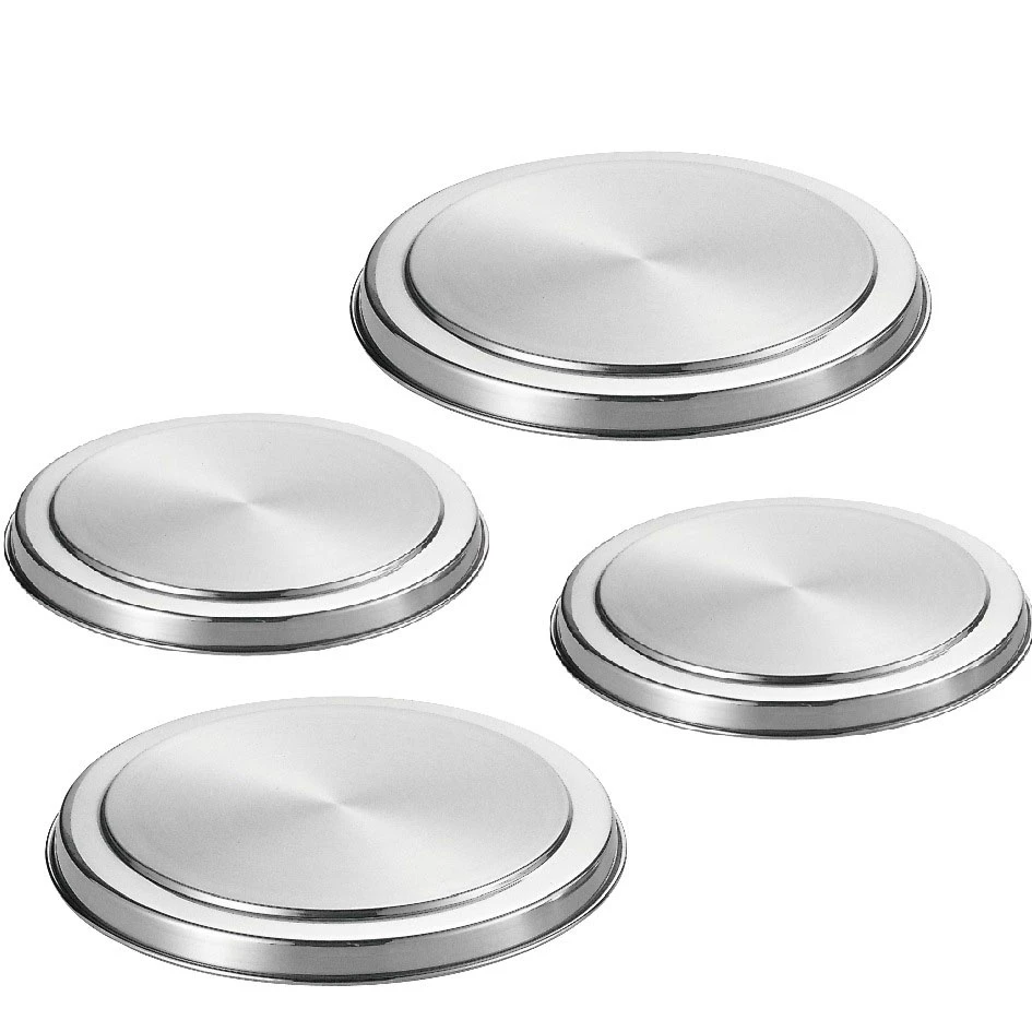 4Pcs Stainless Steel Hob Covers Stove Plate Top Cooker Protector Kit Set Utensils 17/21CM Kitchen Accessories
4Pcs Stainless Steel Hob Covers Stove Plate Top Cooker Protector Kit Set Utensils 17/21CM Kitchen Accessories