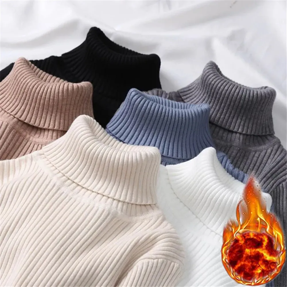 Зимняя Облегающая водолазка с длинным рукавом, Женский базовый утепленный флисовый пуловер, теплый корейский Повседневный трикотажный свитер, элегантный вязаный джемпер
Зимняя Облегающая водолазка с длинным рукавом, Женский базовый утепленный флисовый пуловер, теплый корейский Повседневный трикотажный свитер, элегантный вязаный джемпер