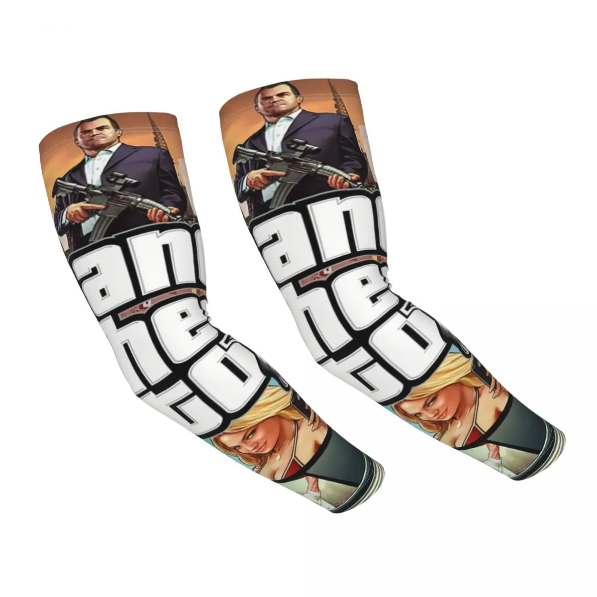 Cooling Grand Theft Auto Action Adventure Game Arm Sleeves Men Women Athletic Sports Tattoo Cover Up for Football
Cooling Grand Theft Auto Action Adventure Game Arm Sleeves Men Women Athletic Sports Tattoo Cover Up for Football