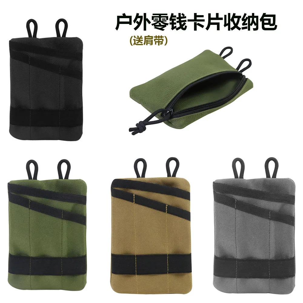 Outdoor Change Card Storage Bag Key Bank Card Tool Storage Bag Portable Cross Carrying Wallet
Outdoor Change Card Storage Bag Key Bank Card Tool Storage Bag Portable Cross Carrying Wallet