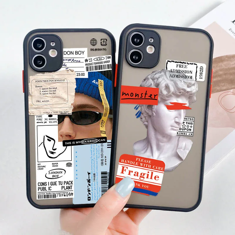 Sculpture Case For iPhone 13 Pro Max Fundas For iPhone 11 12 Pro XR XS Max 7 8 Plus 6S 6 Plus 13 12 Mini SE 2020 Protection Cell
Sculpture Case For iPhone 13 Pro Max Fundas For iPhone 11 12 Pro XR XS Max 7 8 Plus 6S 6 Plus 13 12 Mini SE 2020 Protection Cell