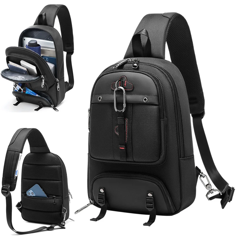 Men's Oxford Multifunctional Chest Bags Travel Outdoor Sports Casual Shoulder Bag Crossbody Pack For Male Female Women
Men's Oxford Multifunctional Chest Bags Travel Outdoor Sports Casual Shoulder Bag Crossbody Pack For Male Female Women