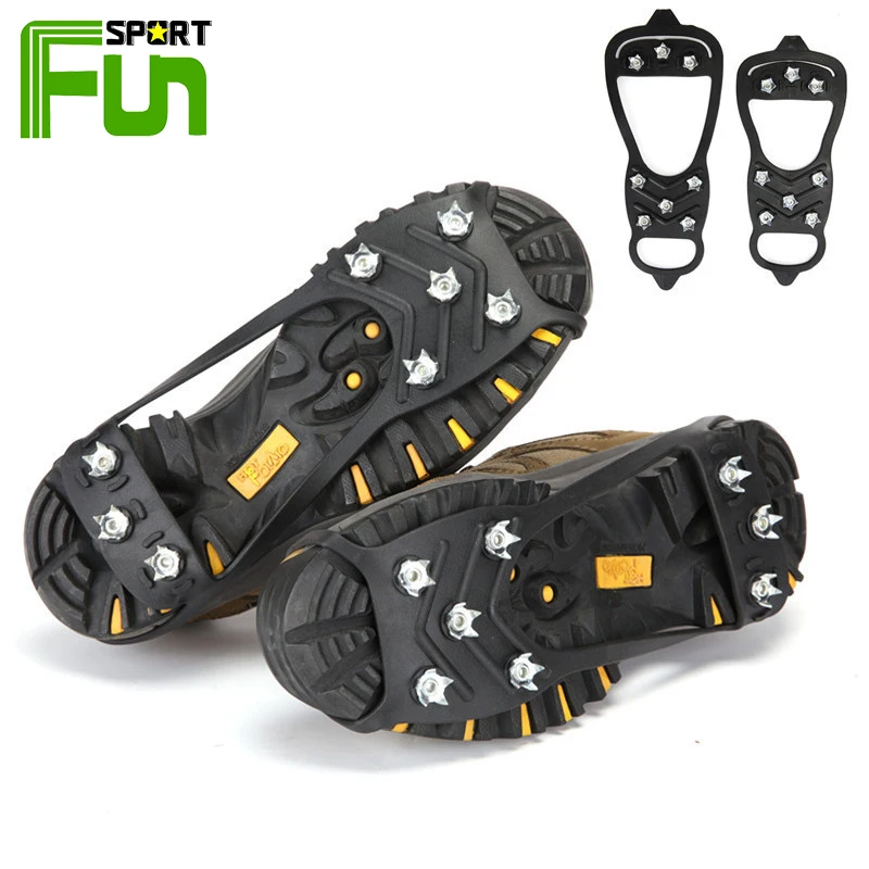 STARFUN 8Studs Anti-Skid Ice Crampons Winter Climbing Ice Snow Grip Nails Hiking Ground Shoes Cover Unisex Bouncy Outdoor Mud
STARFUN 8Studs Anti-Skid Ice Crampons Winter Climbing Ice Snow Grip Nails Hiking Ground Shoes Cover Unisex Bouncy Outdoor Mud