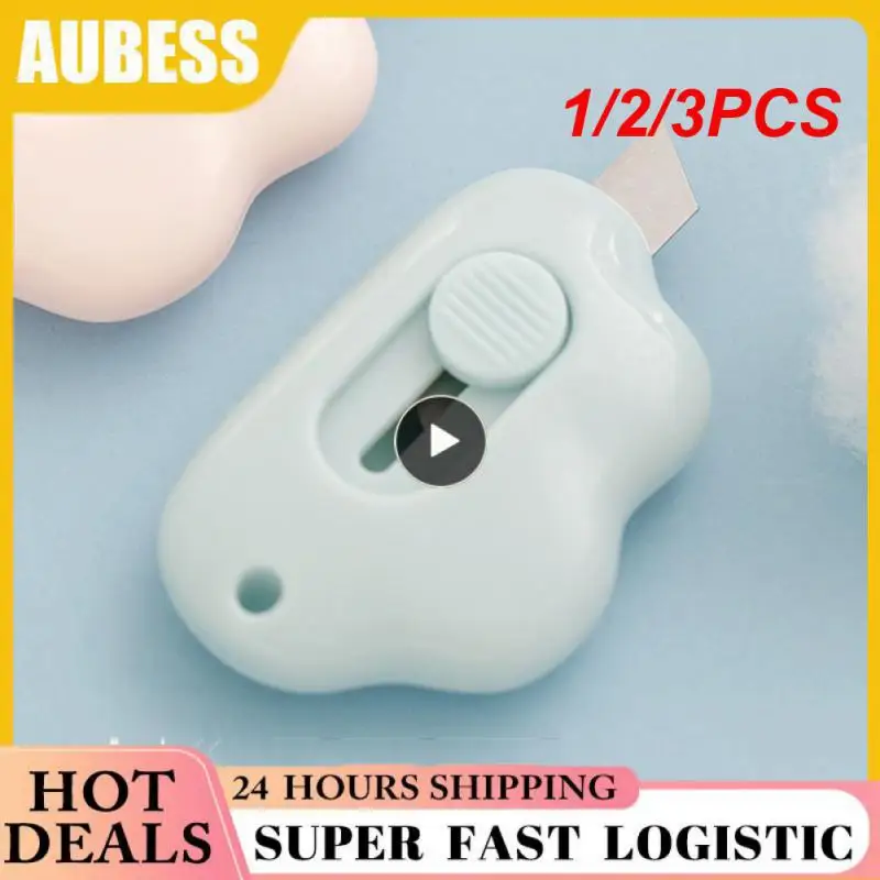 1/2/3PCS Cute Rabbit Cloud Color Mini Portable Utility Knife Paper Cutter Cutting Paper Razor Blade Office Stationery Cutting
1/2/3PCS Cute Rabbit Cloud Color Mini Portable Utility Knife Paper Cutter Cutting Paper Razor Blade Office Stationery Cutting