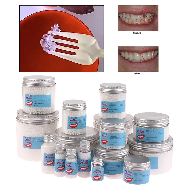 

Набор для временного ремонта зубов, зубы и зазоры, искусственные зубы, твердый клей для зубных протезов, клей для отбеливания зубов, красота зубов