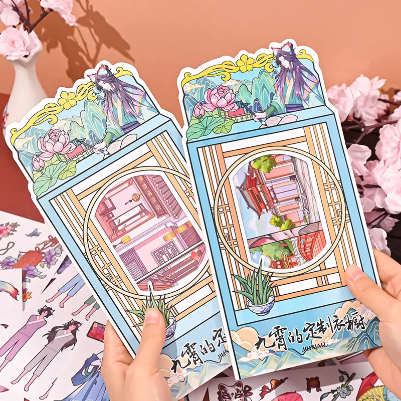 17PCS/LOT Delicate Floral Design Vintage Chinese Clothing Series Paper Stickers 130*259mm DIY Journaling Stationery Gift
17PCS/LOT Delicate Floral Design Vintage Chinese Clothing Series Paper Stickers 130*259mm DIY Journaling Stationery Gift