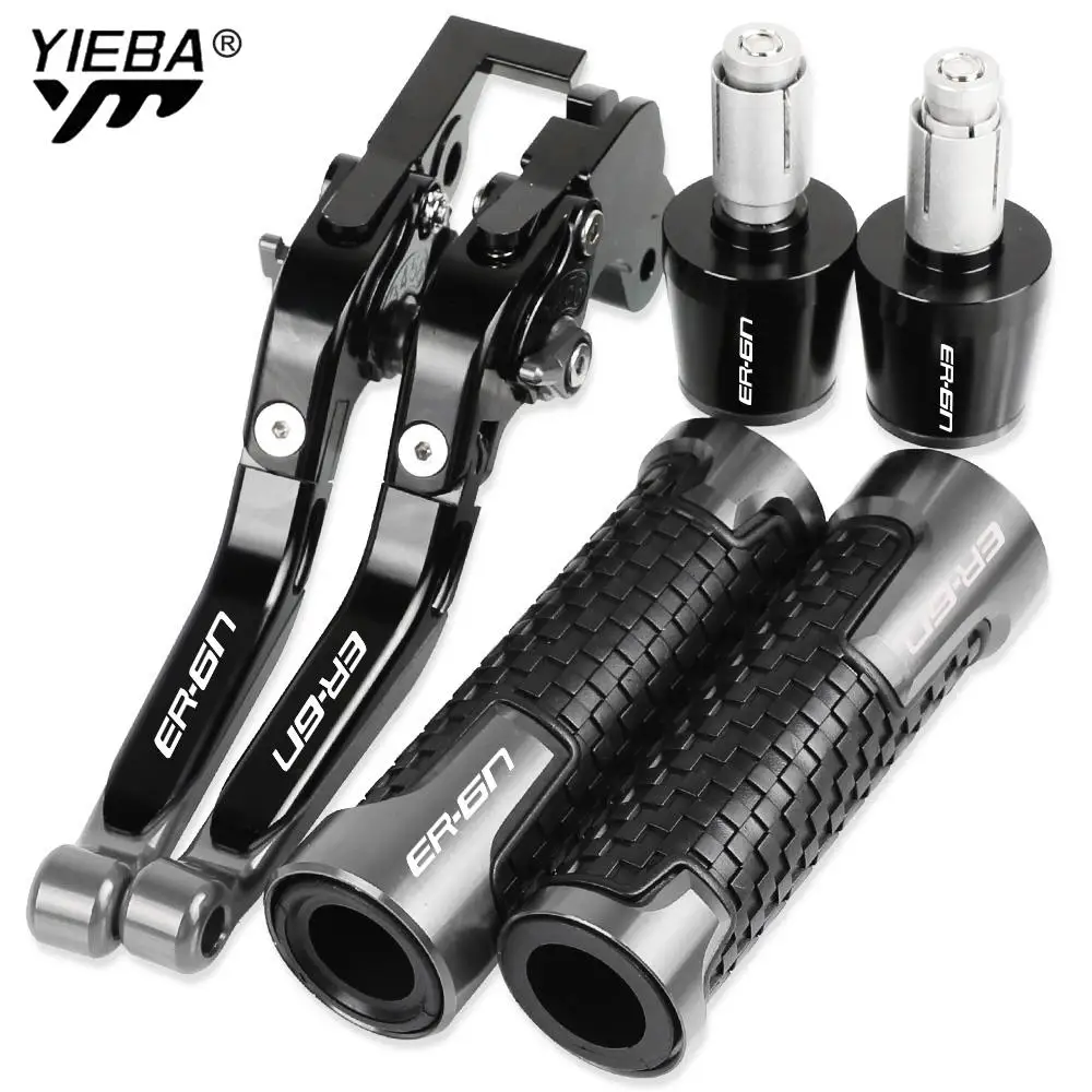 ER 6N Motorcycle Aluminum Brake Clutch Levers Handlebar Hand Grips ends For KAWASAKI ER6N ER-6N 2006 2007 2008
ER 6N Motorcycle Aluminum Brake Clutch Levers Handlebar Hand Grips ends For KAWASAKI ER6N ER-6N 2006 2007 2008