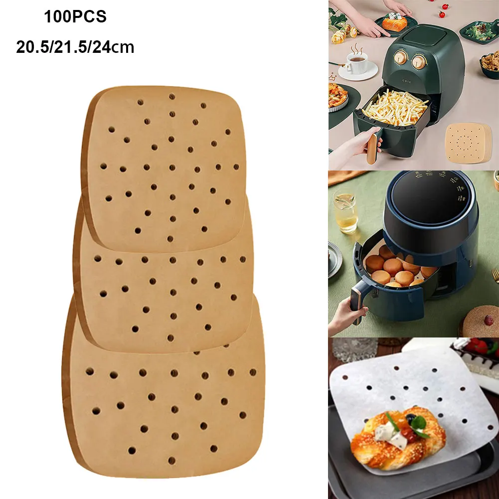 Air Fryer Paper Disposable Steamer Liners Kitchen Bakeware Papers Baking Non-Stick Steaming Mat Oil-absorbing Paper For Fryer
Air Fryer Paper Disposable Steamer Liners Kitchen Bakeware Papers Baking Non-Stick Steaming Mat Oil-absorbing Paper For Fryer