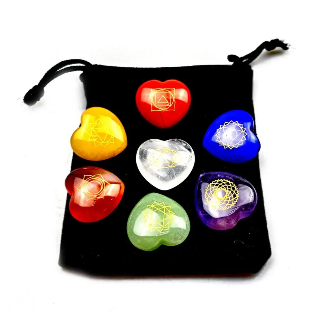 Pretty Fake Jade Ornamental Multi-color Beautiful Pendant Natural Stone Decor Heart-Shaped Stones Natural Stone 1 Set
Pretty Fake Jade Ornamental Multi-color Beautiful Pendant Natural Stone Decor Heart-Shaped Stones Natural Stone 1 Set