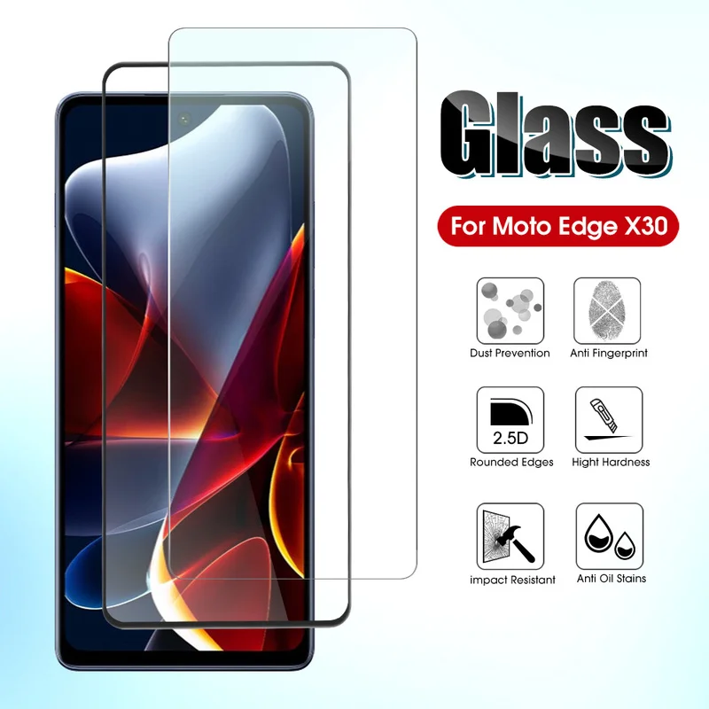 Tempered Glass Protective Film For Motorola Edge S30 Full Cover Anti-Fingerprint Anti-scratch Screen Protector For Edge S30
Tempered Glass Protective Film For Motorola Edge S30 Full Cover Anti-Fingerprint Anti-scratch Screen Protector For Edge S30