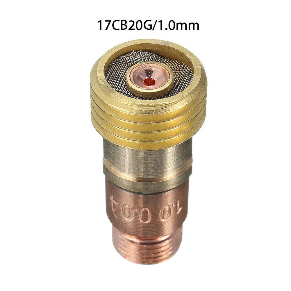 Brass Collets Body Stubby Gas Lens Connector With Mesh For Tig WP-17/18/26 Torch Welding Accessories
Brass Collets Body Stubby Gas Lens Connector With Mesh For Tig WP-17/18/26 Torch Welding Accessories
