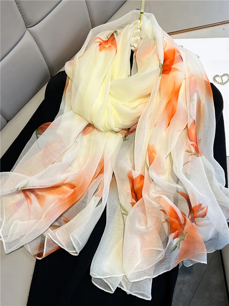 Elegant Silk Crinlk Scarf Hijab Women Luxury Print Pashmina Shawl Wrap Spring Neck Tie Female Handle Foulard Echarpe Scarves
Elegant Silk Crinlk Scarf Hijab Women Luxury Print Pashmina Shawl Wrap Spring Neck Tie Female Handle Foulard Echarpe Scarves