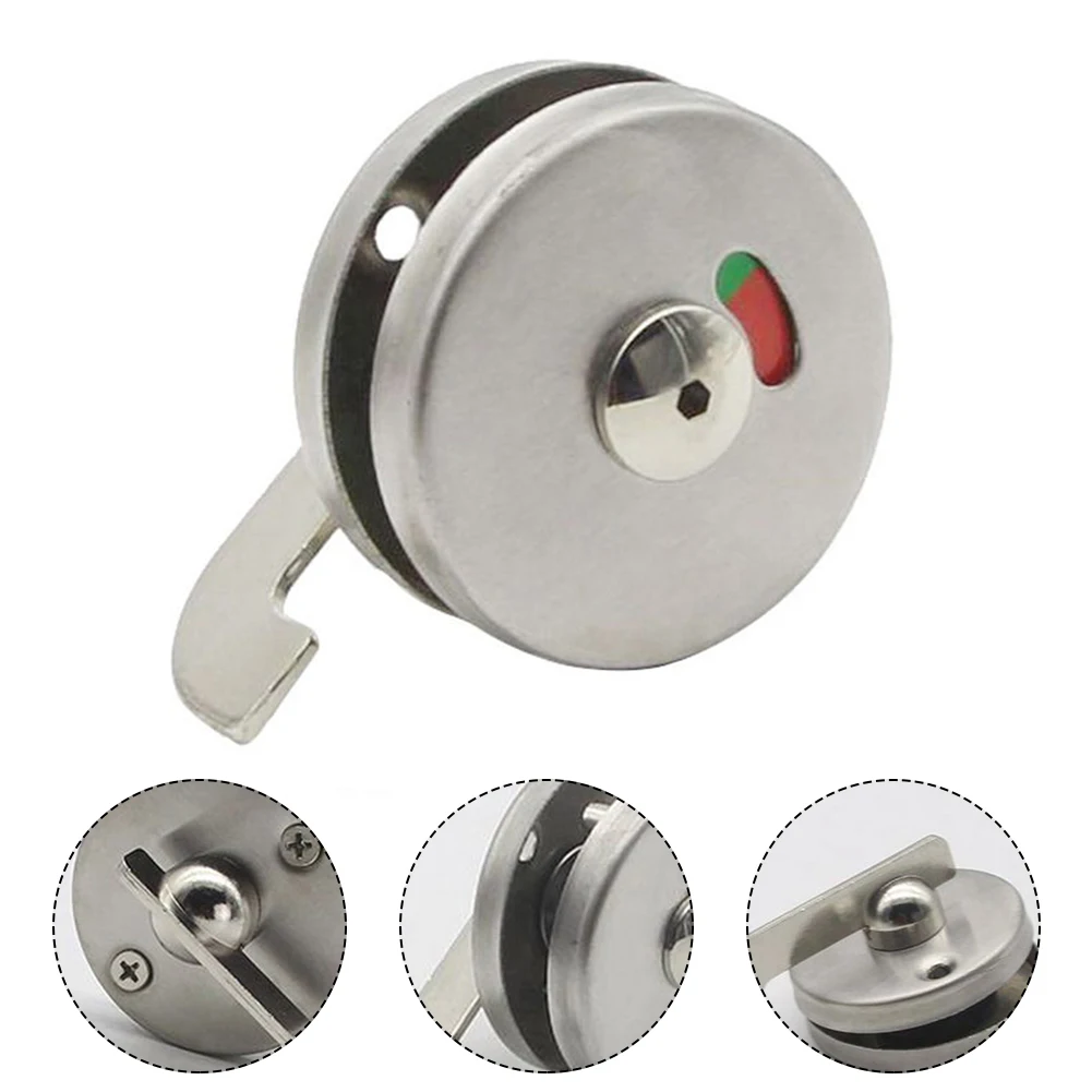 1pc Indicator Door Lock Stainless Steel Dooring Handle For Public Toilet Restroom And Bathroom Partition Bulkhead Doors Hardware
1pc Indicator Door Lock Stainless Steel Dooring Handle For Public Toilet Restroom And Bathroom Partition Bulkhead Doors Hardware