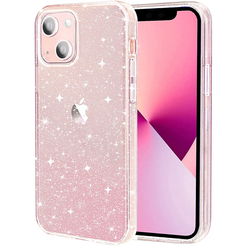 Clear Glitter Case for iPhone 13 Pro Max 12 Mini 11 13Pro 12Pro 11Pro X XS XR 8 Plus 7 SE 2020 iPhone13 Phone Cover Accessories
Clear Glitter Case for iPhone 13 Pro Max 12 Mini 11 13Pro 12Pro 11Pro X XS XR 8 Plus 7 SE 2020 iPhone13 Phone Cover Accessories