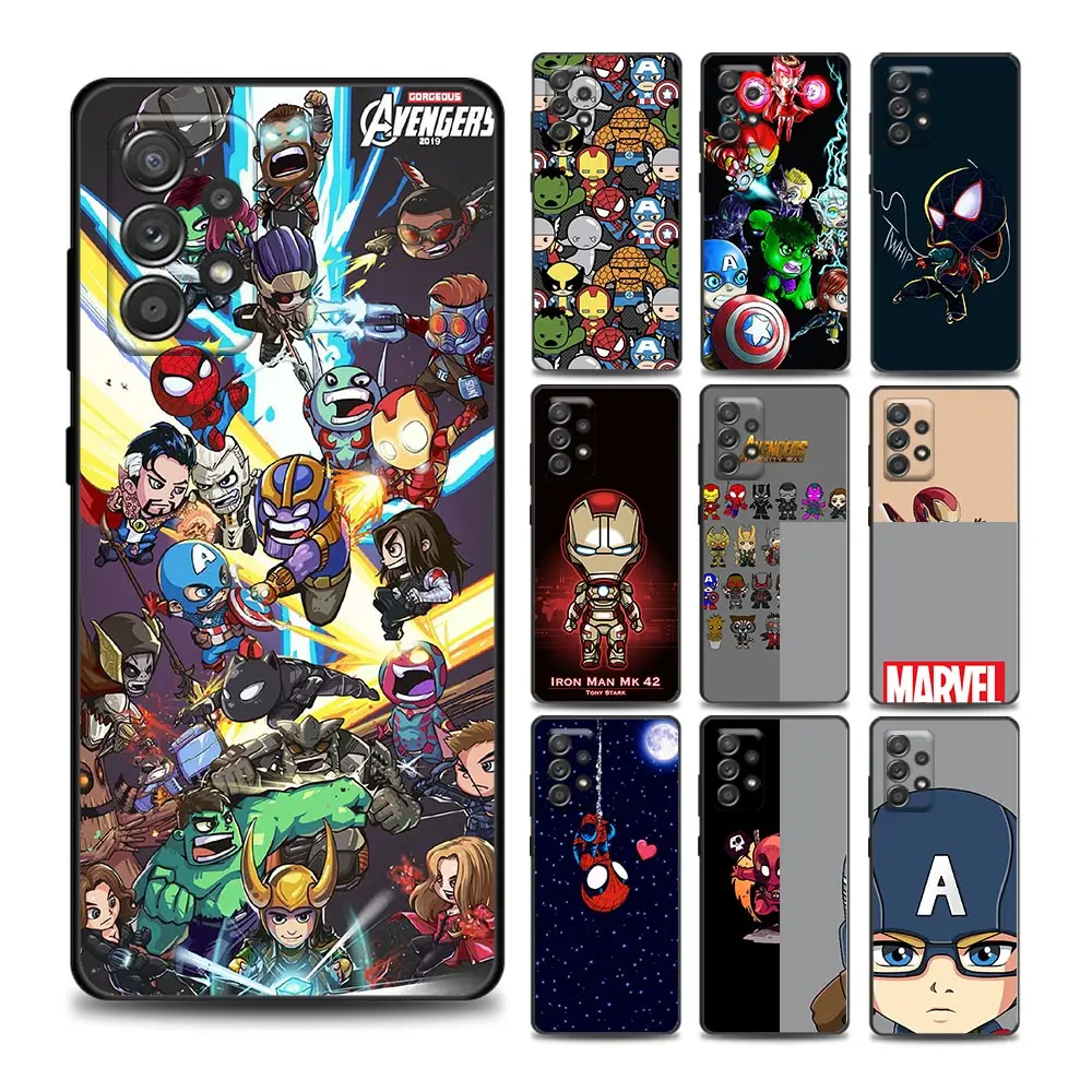 Cute Cartoon Marvel Avengers Samsung Case for A01 A02 S A03s A11 A12 A21s A32 5G A41 A72 5G A52s 5G A91 Soft Silicone
Cute Cartoon Marvel Avengers Samsung Case for A01 A02 S A03s A11 A12 A21s A32 5G A41 A72 5G A52s 5G A91 Soft Silicone