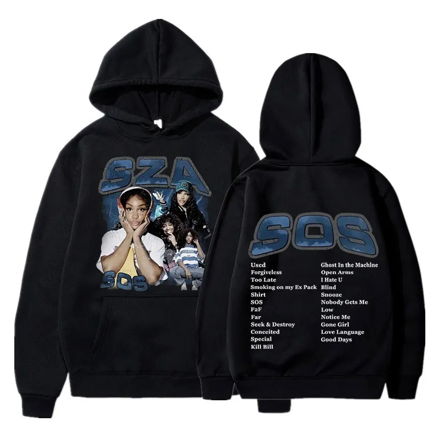 Singer Sza Music Album Sos Graphic Hoodie Menyythk Hop Hoodies Women Sweats Boy Coats Rapper Sweats Men's Clothing Graphic
Singer Sza Music Album Sos Graphic Hoodie Menyythk Hop Hoodies Women Sweats Boy Coats Rapper Sweats Men's Clothing Graphic