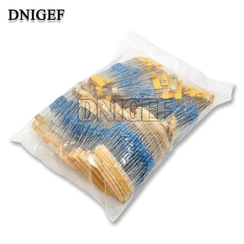 1100PCS/Set 1/2W Metal Film Resistor Assorted Kit 1R 2.2R 3.3R 4.7R 100R 100K 470K 10M 1M 2M Ohms Metal Film Resistors Set
1100PCS/Set 1/2W Metal Film Resistor Assorted Kit 1R 2.2R 3.3R 4.7R 100R 100K 470K 10M 1M 2M Ohms Metal Film Resistors Set