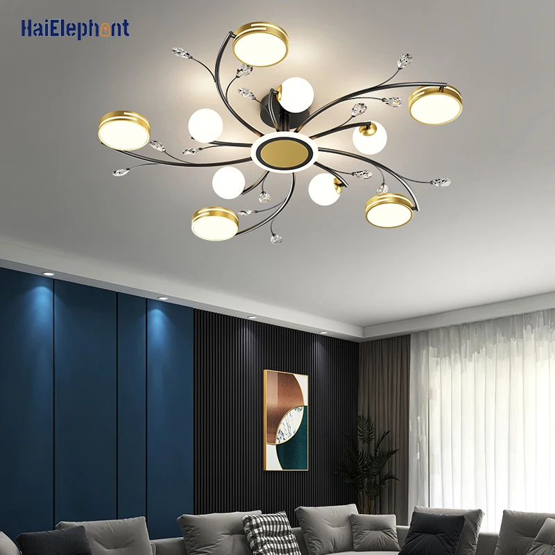Modern Acrylic Crystal Chandelier Lights For Living Dining Room Bedroom Study Indoor Luxury Lighting Home Decor Dimmable Lamps
Modern Acrylic Crystal Chandelier Lights For Living Dining Room Bedroom Study Indoor Luxury Lighting Home Decor Dimmable Lamps