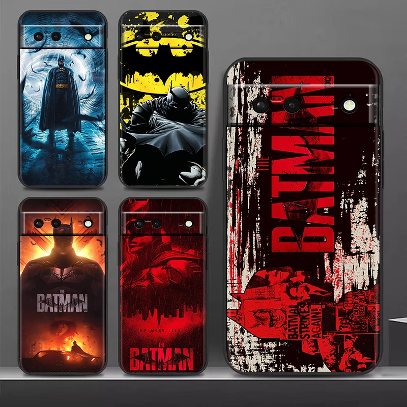 DC Cool Superhero Batman Shockproof Case for Google Pixel 7 6 Pro 6a 5 5a 4 4a XL 5G Silicone Soft Black Phone Cover
DC Cool Superhero Batman Shockproof Case for Google Pixel 7 6 Pro 6a 5 5a 4 4a XL 5G Silicone Soft Black Phone Cover