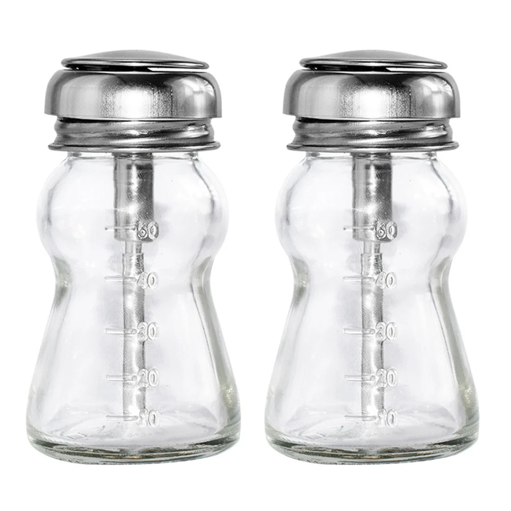 2Pcs Pump Glass Nail Polish Remover Bottle Thickened Glass Pump Bottles 
2Pcs Pump Glass Nail Polish Remover Bottle Thickened Glass Pump Bottles