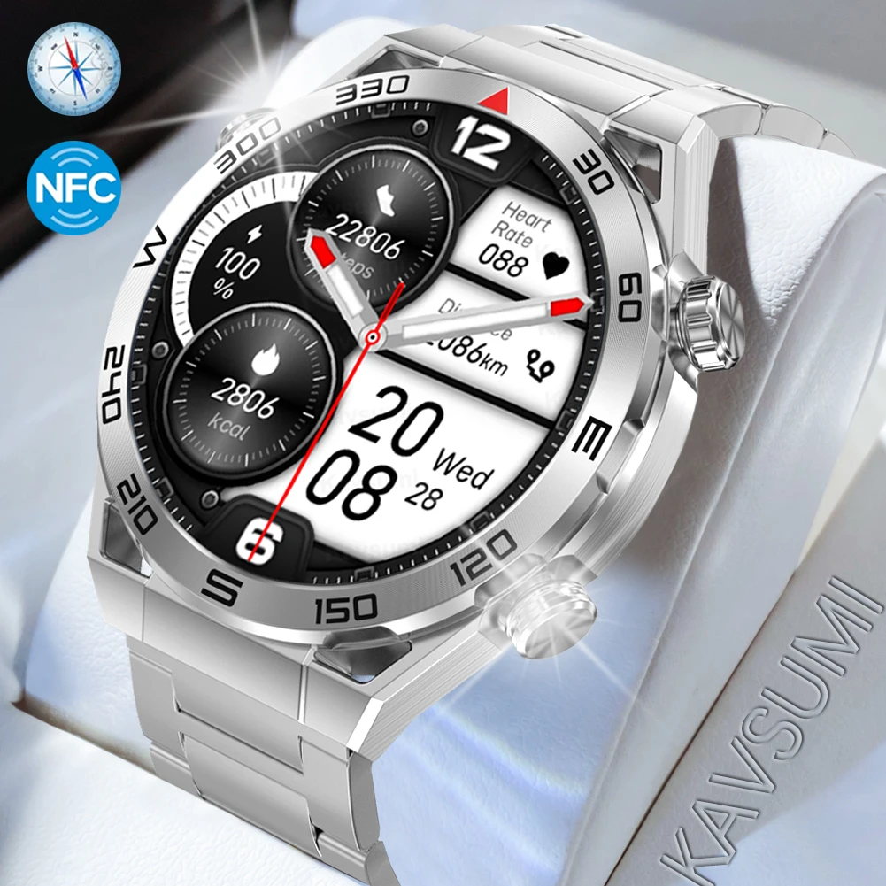 Умные часы DT UltraMate мужские, деловые Смарт-часы с Bluetooth, GPS, датчиком движения, компасом, ЭКГ + ППГ, для Huawei
Умные часы DT UltraMate мужские, деловые Смарт-часы с Bluetooth, GPS, датчиком движения, компасом, ЭКГ + ППГ, для Huawei