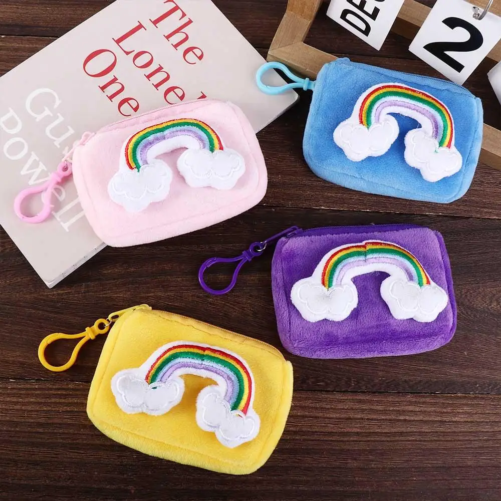 Kawaii Cute Pink Rainbow Plush Toys Peluches Toy Purse Card Bag Decoration Portable Pendant with Keychain for Girl Kids Gift
Kawaii Cute Pink Rainbow Plush Toys Peluches Toy Purse Card Bag Decoration Portable Pendant with Keychain for Girl Kids Gift
