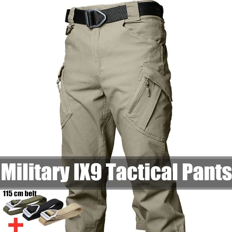 Tactical Trousers Army Fan Mens Multi Pocket Straight Combat Training Military Pants Overalls Cotton Outdoor Hiking Pant Male
Tactical Trousers Army Fan Mens Multi Pocket Straight Combat Training Military Pants Overalls Cotton Outdoor Hiking Pant Male