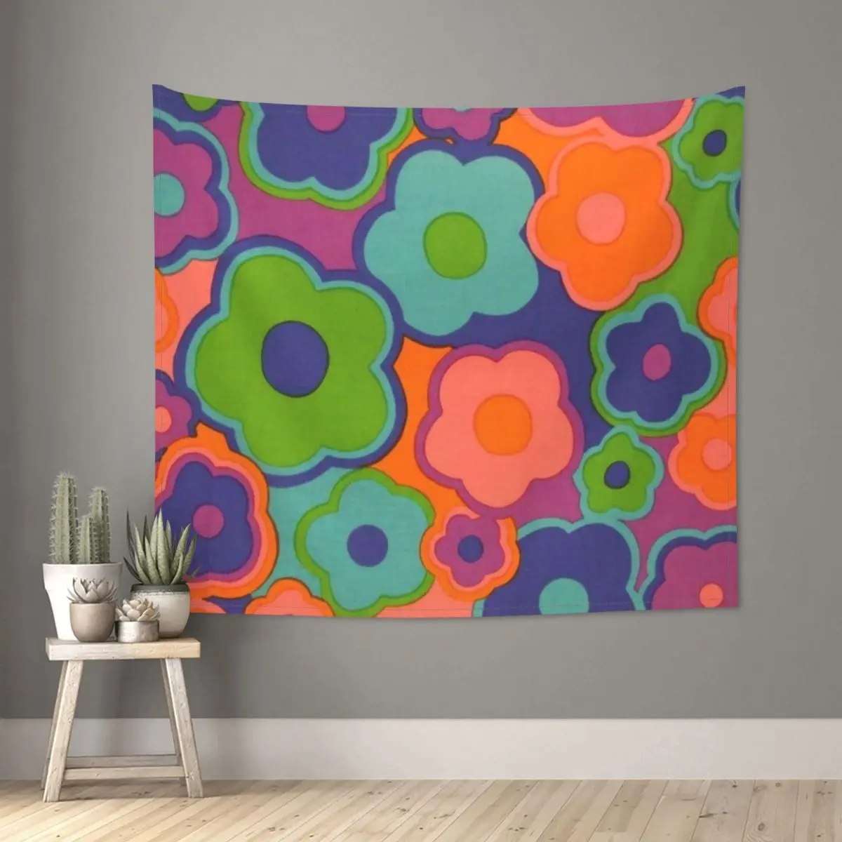 Colorful Indie Flowers Tapestry Hippie Polyester Wall Hanging Trippy Room Decor Beach Mat Retro Tapestries
Colorful Indie Flowers Tapestry Hippie Polyester Wall Hanging Trippy Room Decor Beach Mat Retro Tapestries