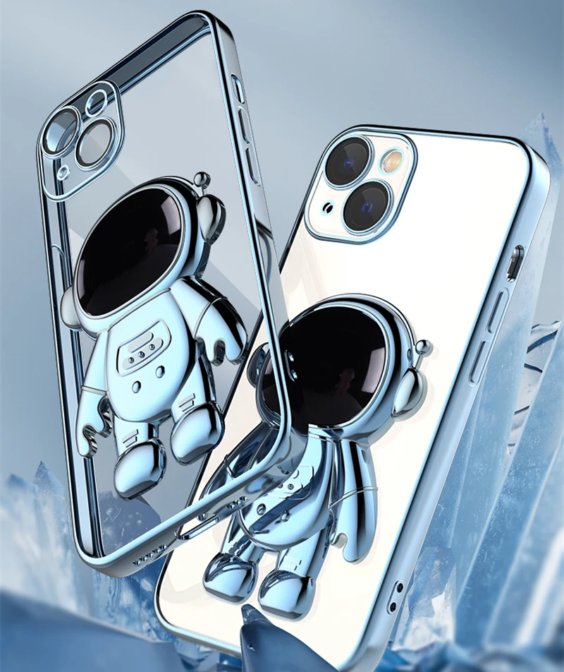 For iPhone 13 Case Transparent Plating Astronaut Holder Cover For iPhone 7 8 Plus XS Max XR 11 12 Pro Max Phone Case Accessories
For iPhone 13 Case Transparent Plating Astronaut Holder Cover For iPhone 7 8 Plus XS Max XR 11 12 Pro Max Phone Case Accessories