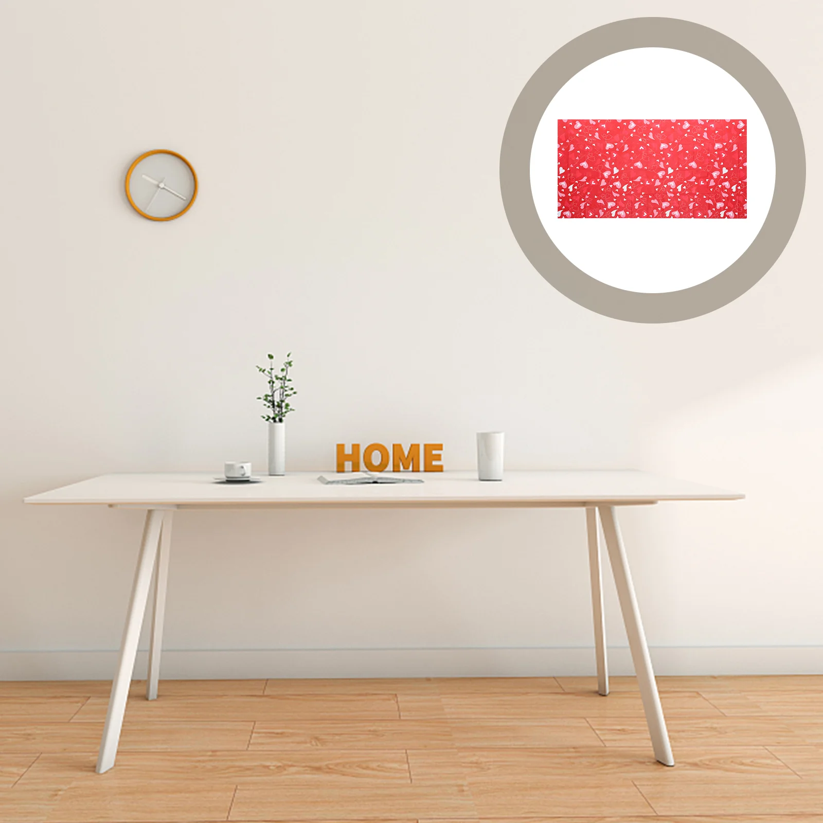 2pcs Romantic PE Valentine' Day Decorative Dinner Table Cover Table Cover Tablecloth
2pcs Romantic PE Valentine' Day Decorative Dinner Table Cover Table Cover Tablecloth