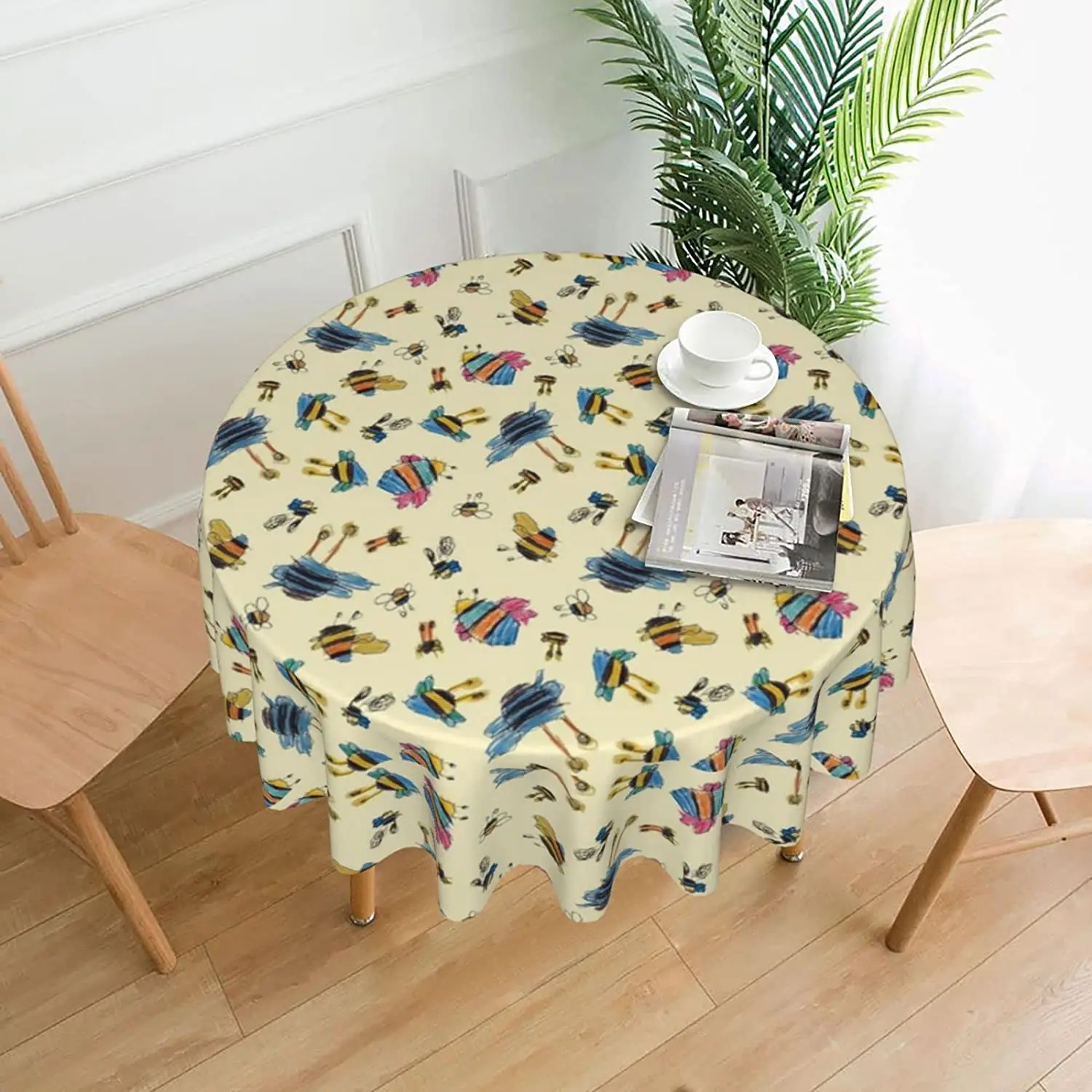 Tablecloth Round Yellow Pattern Tablecloth Washable Table Cover Circular Table Cloth for Kitchen Dining Room Holiday Party Patio
Tablecloth Round Yellow Pattern Tablecloth Washable Table Cover Circular Table Cloth for Kitchen Dining Room Holiday Party Patio
