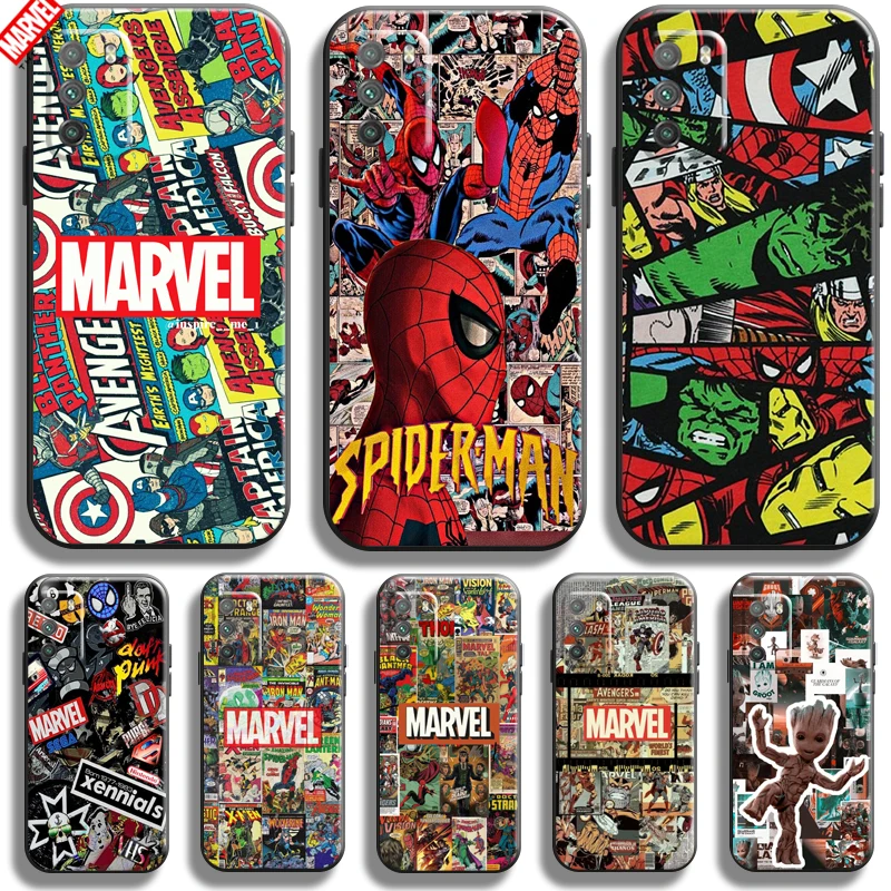 Marvel Comics Logo For Xiaomi Poco M3 M3 Pro 5G Phone Case Funda Black Liquid Silicon Carcasa Back Coque
Marvel Comics Logo For Xiaomi Poco M3 M3 Pro 5G Phone Case Funda Black Liquid Silicon Carcasa Back Coque