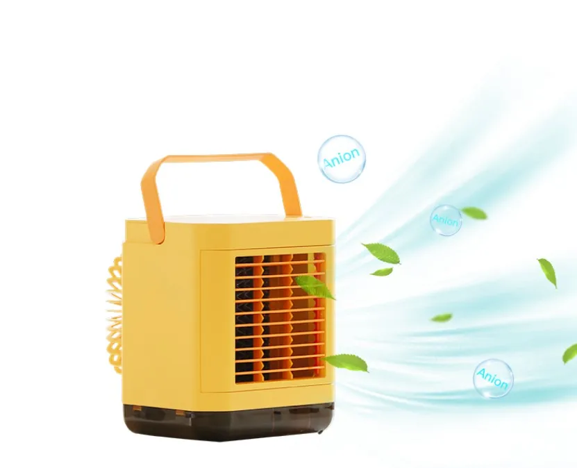 New Portable Air Conditioner Personal Air Cooler Fan 2000 mAh Cordless Rechargeable Mini Cooling Fan with 3 Speed Modes
New Portable Air Conditioner Personal Air Cooler Fan 2000 mAh Cordless Rechargeable Mini Cooling Fan with 3 Speed Modes