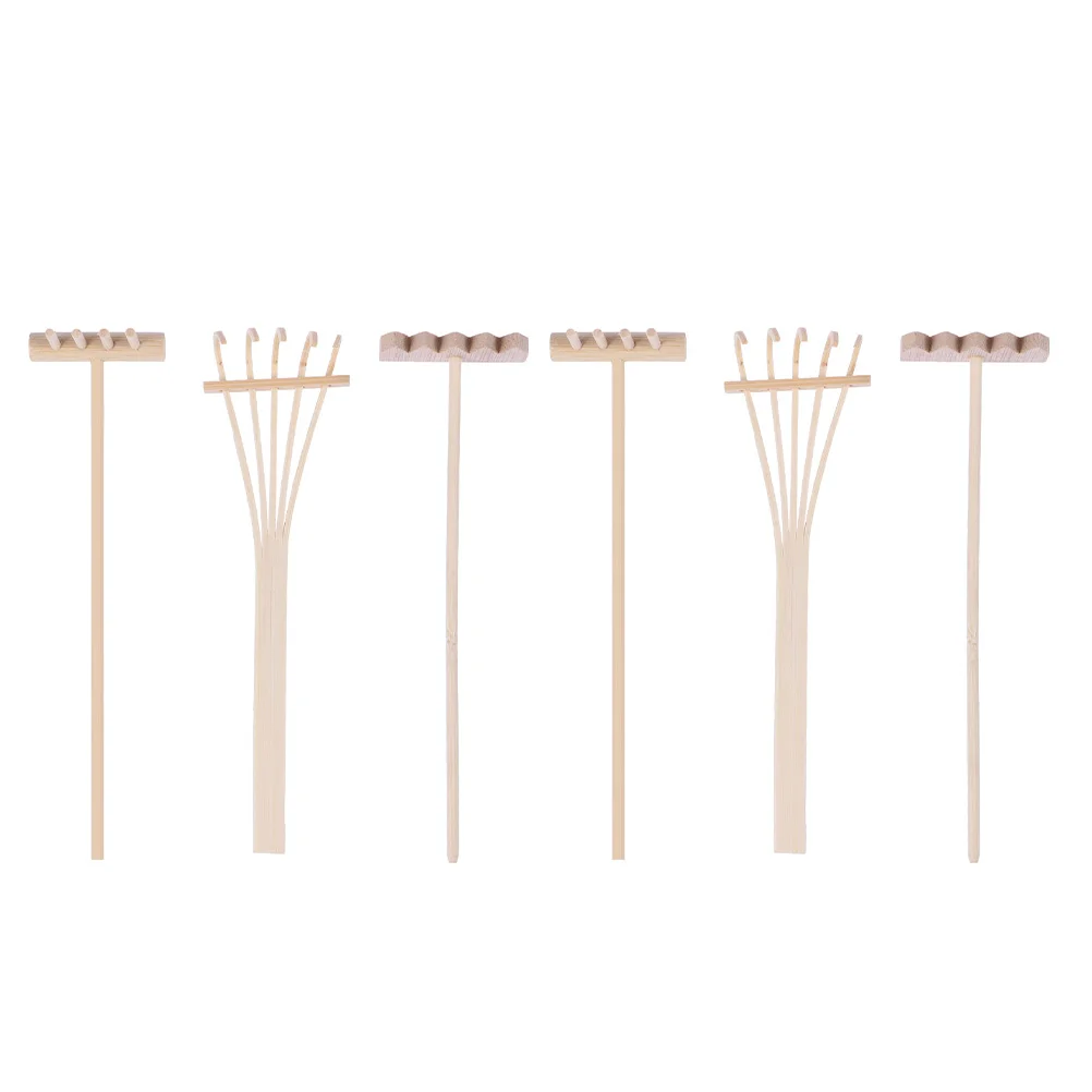 Rake Garden Zen Mini Sand Wooden Tools Sandbox Tool Bamboo Miniature Accessories Rakes Set Tiny Decoration Desktop Tabletop 
Rake Garden Zen Mini Sand Wooden Tools Sandbox Tool Bamboo Miniature Accessories Rakes Set Tiny Decoration Desktop Tabletop