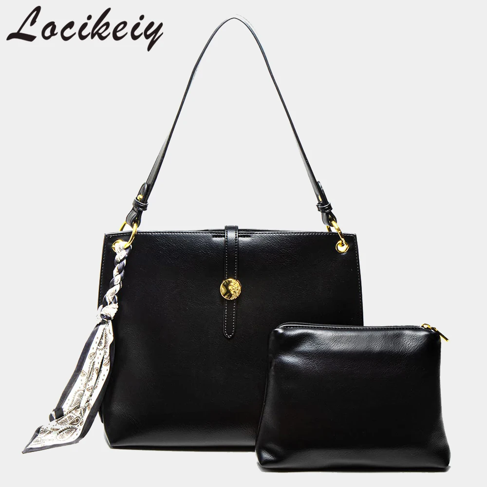 Locikeiy Handbag Shoulder Bag for Women Designer Tote Retro Ladies PU Leather Casual Tote Hobo Crossbody Bucket Bags with Ribbon
Locikeiy Handbag Shoulder Bag for Women Designer Tote Retro Ladies PU Leather Casual Tote Hobo Crossbody Bucket Bags with Ribbon